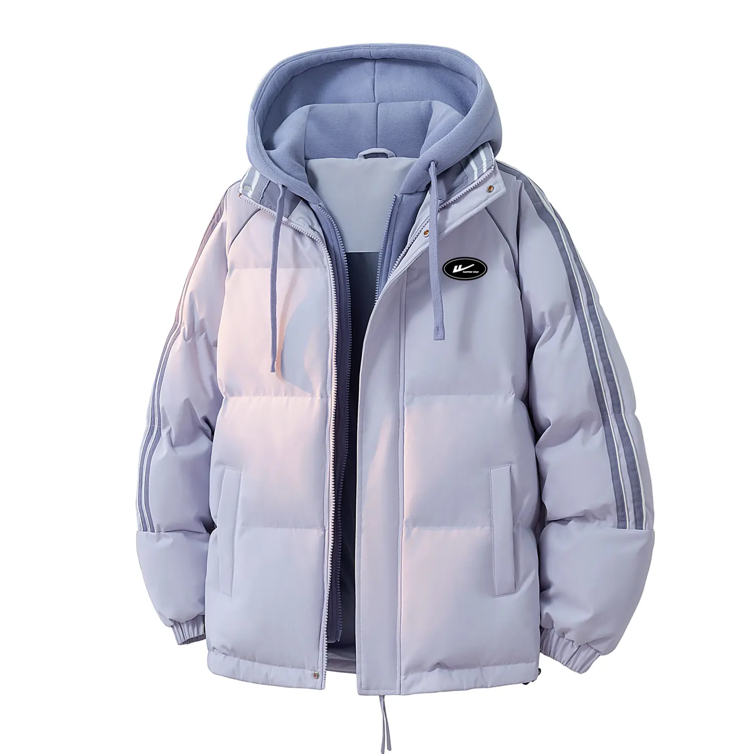 Пуховик Unisex с капюшоном и флисовой подкладкой WARRIOR, hazy фиолетовый (diy badge)
Пуховик Unisex с капюшоном и флисовой подкладкой WARRIOR, hazy фиолетовый (diy badge)