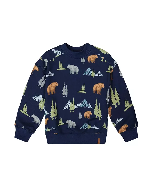 Детская флисовая толстовка-пуловер Deux Par Deux, синий
Детская флисовая толстовка-пуловер Deux Par Deux, синий