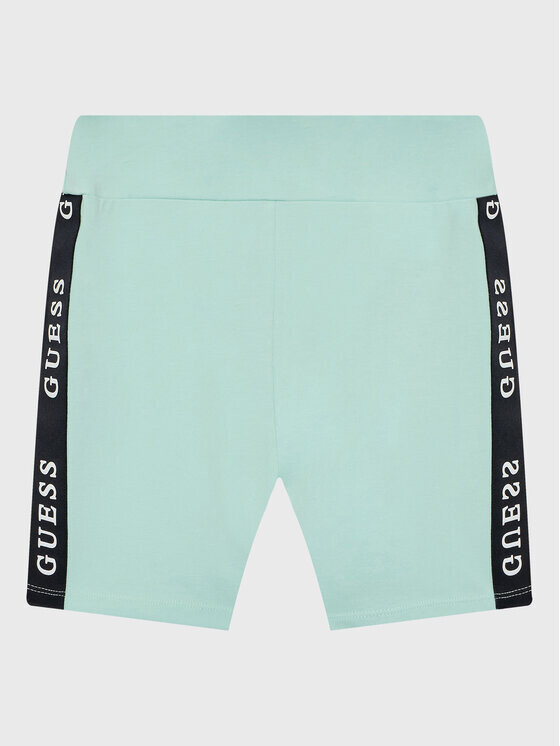 Спортивные шорты синего приталенного кроя Guess, зеленый
Спортивные шорты синего приталенного кроя Guess, зеленый