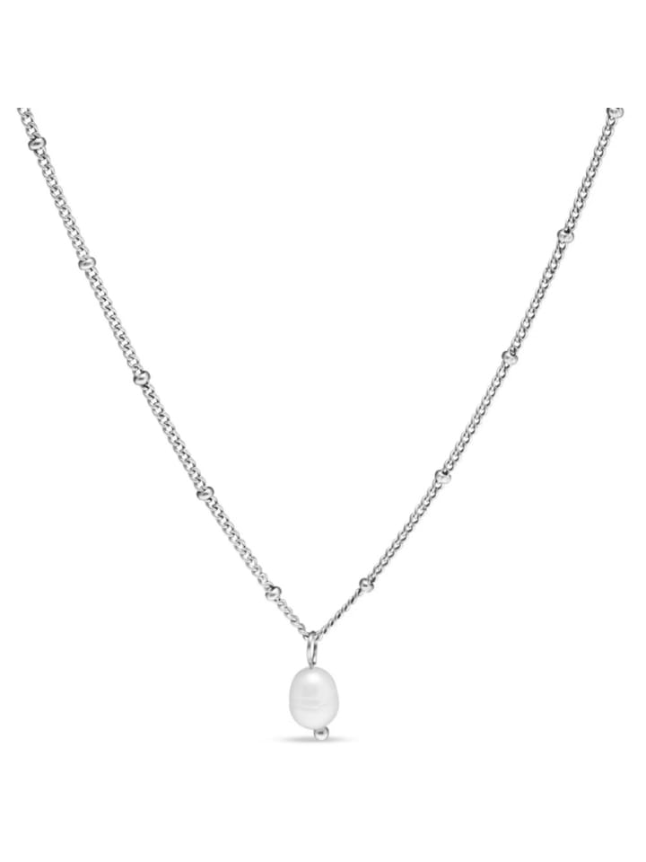 Himmelsflüsterer Изящное колье с подвеской из натуральной пресноводной жемчужины, цвет: серебристый
Himmelsflüsterer Изящное колье с подвеской из натуральной пресноводной жемчужины, цвет: серебристый