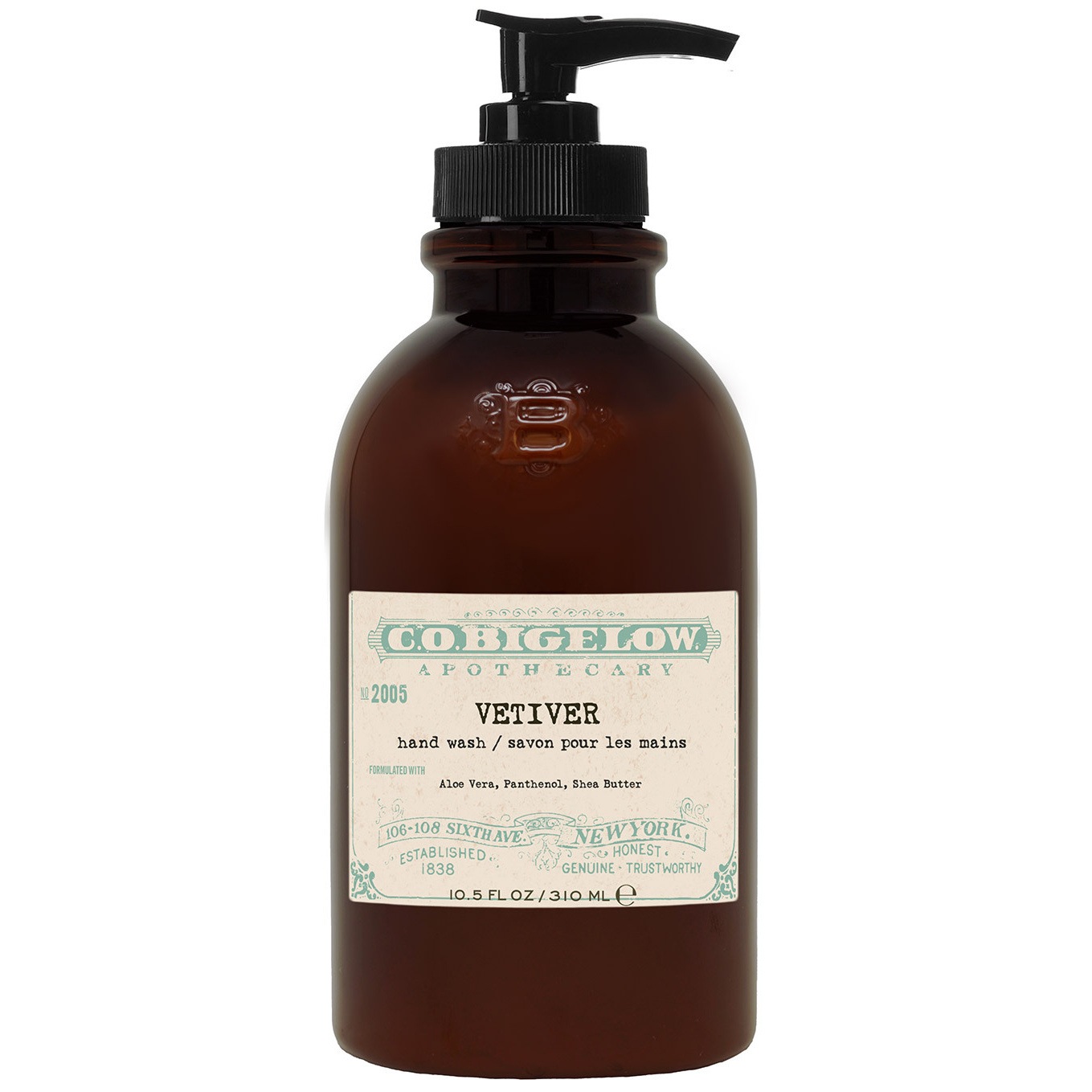 Мыло для рук vetiver hand wash Co Bigelow, объем 310 мл
Мыло для рук vetiver hand wash Co Bigelow, объем 310 мл