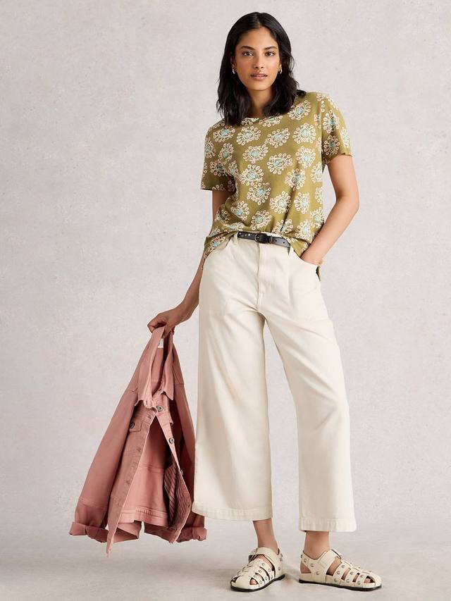 Футболка Abbie с цветочным принтом Paisley White Stuff, Khaki/Multi
Футболка Abbie с цветочным принтом Paisley White Stuff, Khaki/Multi