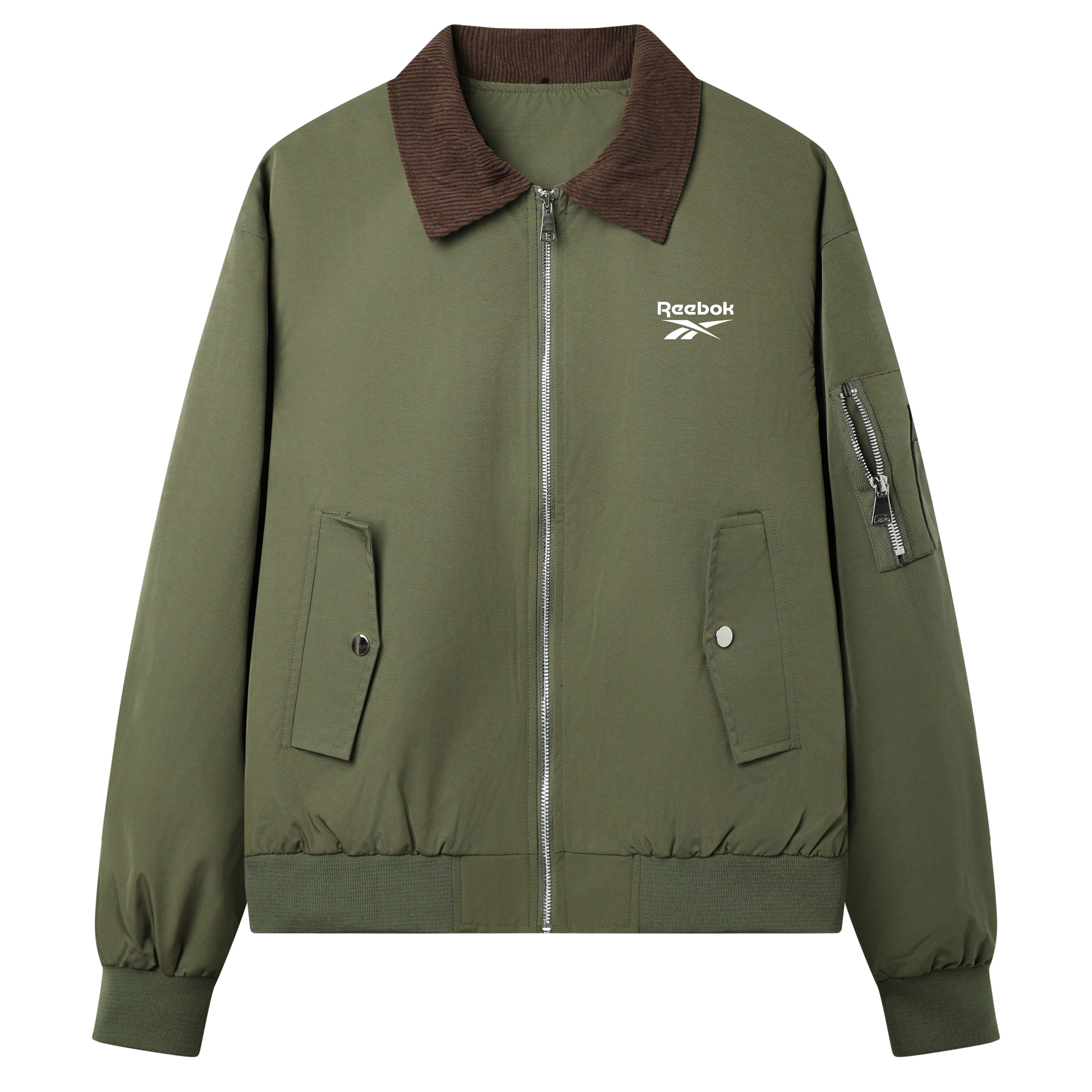 Куртка Unisex Lapel Moderate Pilot Reebok, army зеленый
Куртка Unisex Lapel Moderate Pilot Reebok, army зеленый