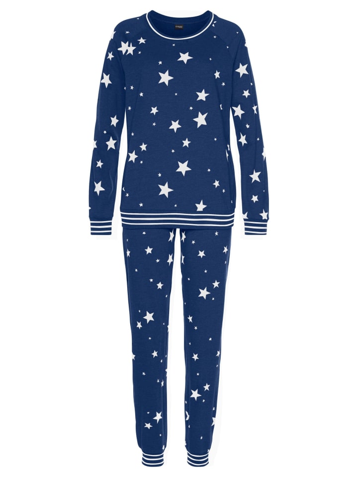 Пижама VIVANCE DREAMS, цвет dunkelblau-gemustert 
Пижама VIVANCE DREAMS, цвет dunkelblau-gemustert