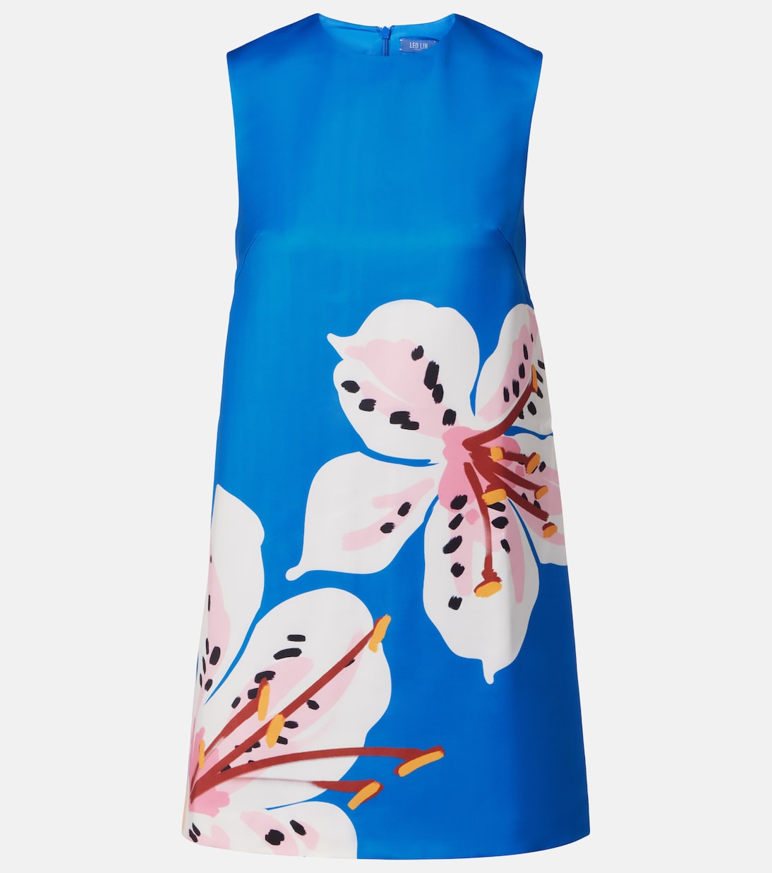 Ивонн мини-платье из цветного сатина Leo Lin, Flower Print In Cobalt
Ивонн мини-платье из цветного сатина Leo Lin, Flower Print In Cobalt