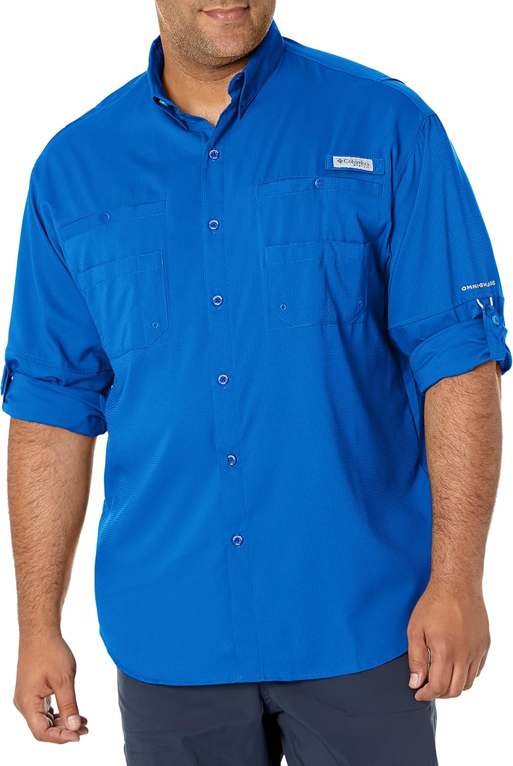Columbia мужская рубашка PFG Tamiami II с длинным рукавом, Vivid Blue
Columbia мужская рубашка PFG Tamiami II с длинным рукавом, Vivid Blue