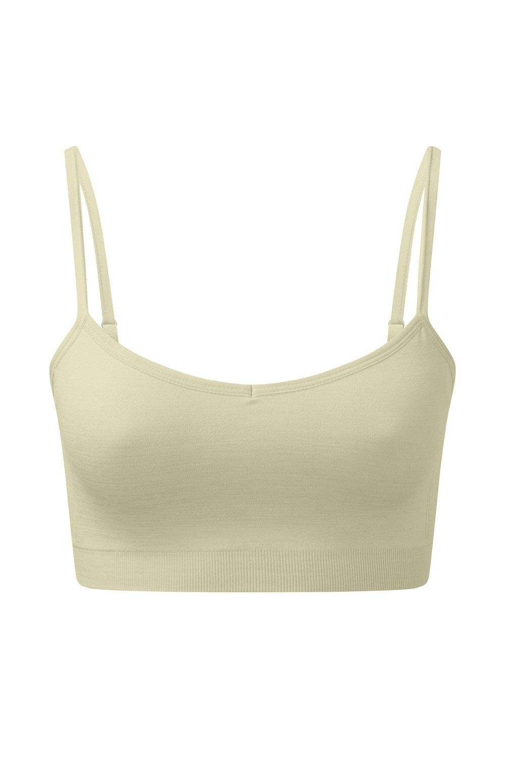 Меланжевый бесшовный спортивный 3D бюстгальтер TriDri, зеленый
Меланжевый бесшовный спортивный 3D бюстгальтер TriDri, зеленый