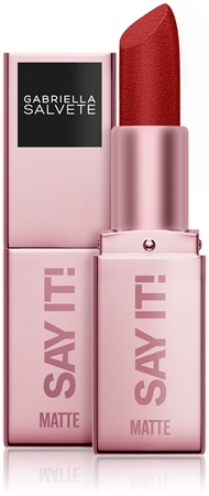 Матовая помада с эффектом пудры Gabriella Salvete Say It! It Matters, 05 4 g
Матовая помада с эффектом пудры Gabriella Salvete Say It! It Matters, 05 4 g