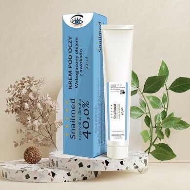 Snailmed, Крем для глаз из чистой слизи улитки, 20 мл
Snailmed, Крем для глаз из чистой слизи улитки, 20 мл