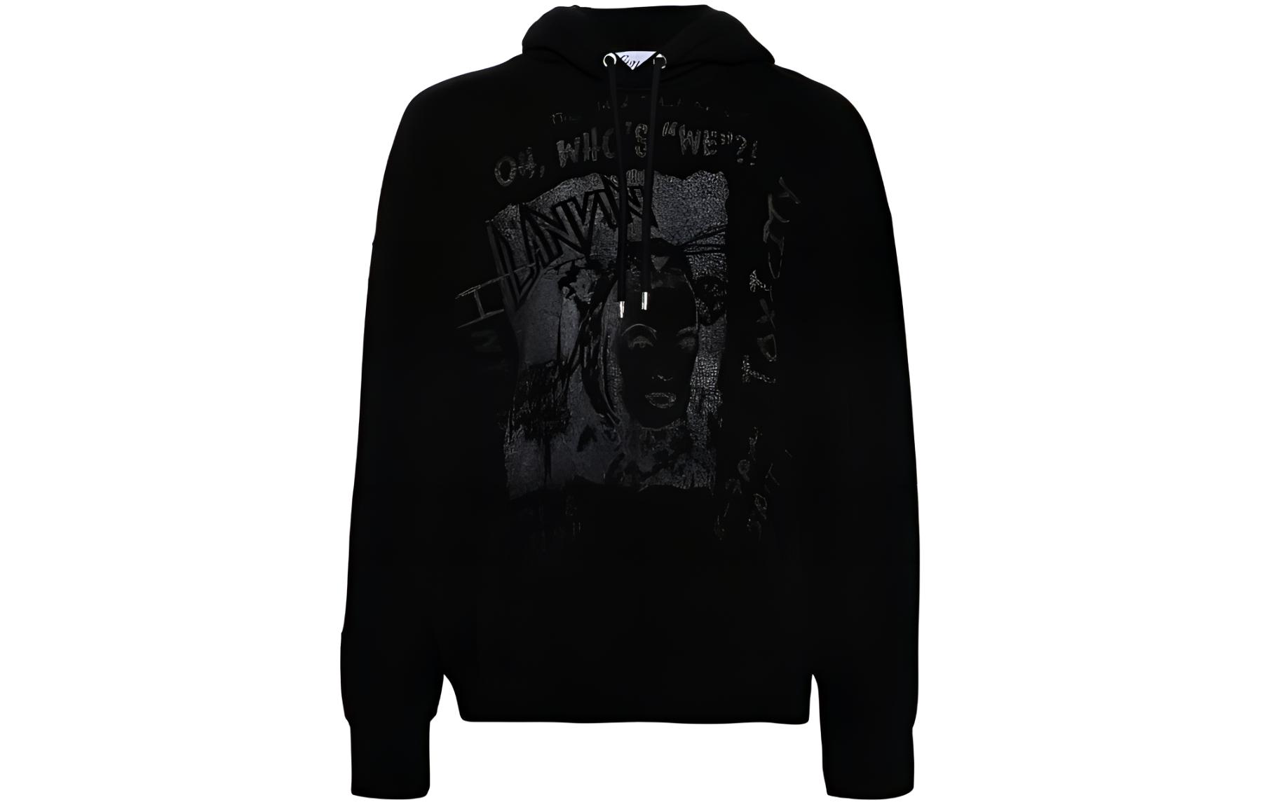 Футболка X Future с принтом Lanvin, черная
Футболка X Future с принтом Lanvin, черная