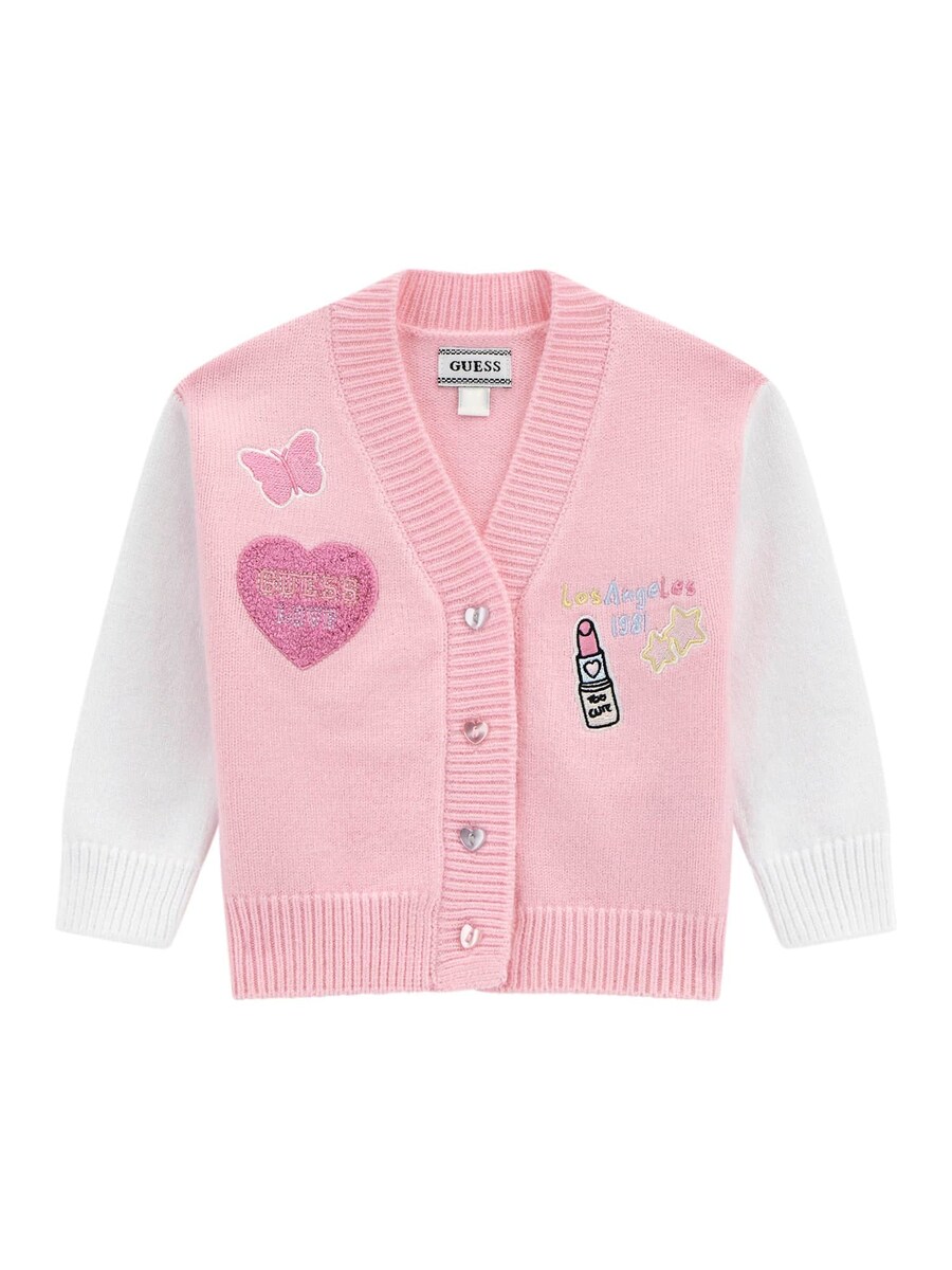 Вязаный кардиган GUESS, розовый
Вязаный кардиган GUESS, розовый