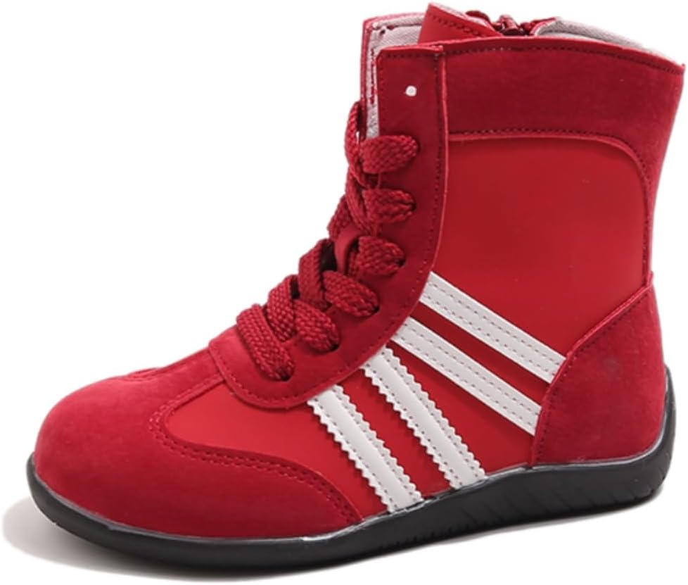 Высокие повседневные кроссовки для мальчиков и девочек, спортивная обувь для борьбы и бокса, ботильоны с боковой молнией Xinyiqu, красный
Высокие повседневные кроссовки для мальчиков и девочек, спортивная обувь для борьбы и бокса, ботильоны с боковой молнией Xinyiqu, красный