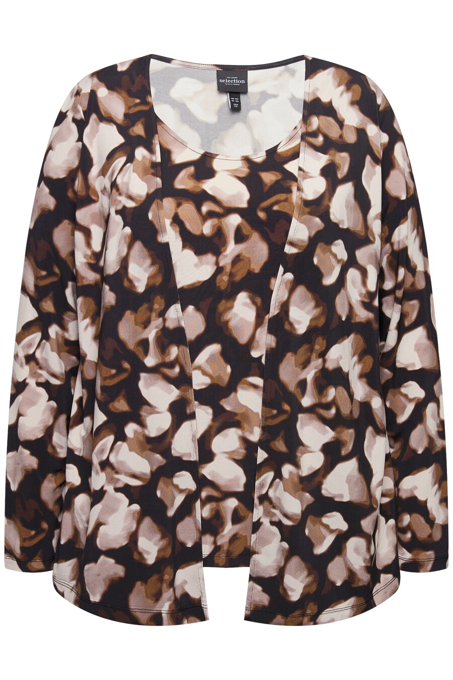 Рубашка Ulla Popken, коричневый
Рубашка Ulla Popken, коричневый