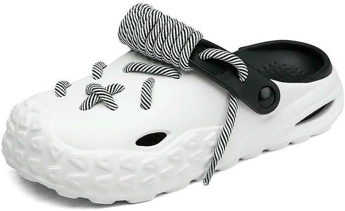 Мужские сланцы DMMWCX, модные садовые тапочки с мягкой подошвой для улицы и дома, нескользящие пляжные сандалии и мюли, белый/черный
Мужские сланцы DMMWCX, модные садовые тапочки с мягкой подошвой для улицы и дома, нескользящие пляжные сандалии и мюли, белый/черный