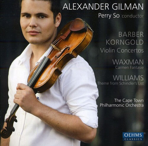 CD диск Barber / Korngold / Capetown Orch / Gilman: Violin Concertos / Carmen Fantasie
CD диск Barber / Korngold / Capetown Orch / Gilman: Violin Concertos / Carmen Fantasie