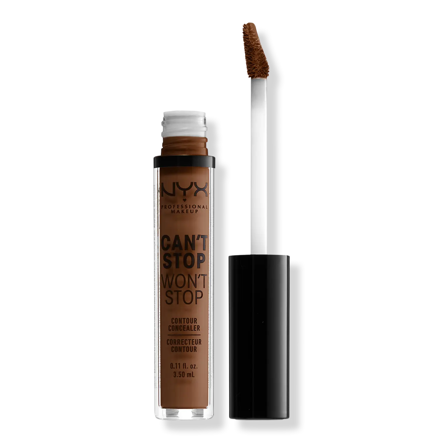 Консилер Can't Stop Won't Stop 24HR с матовым покрытием NYX Professional Makeup, Mocha (deep mocha with warm undertone)
Консилер Can't Stop Won't Stop 24HR с матовым покрытием NYX Professional Makeup, Mocha (deep mocha with warm undertone)