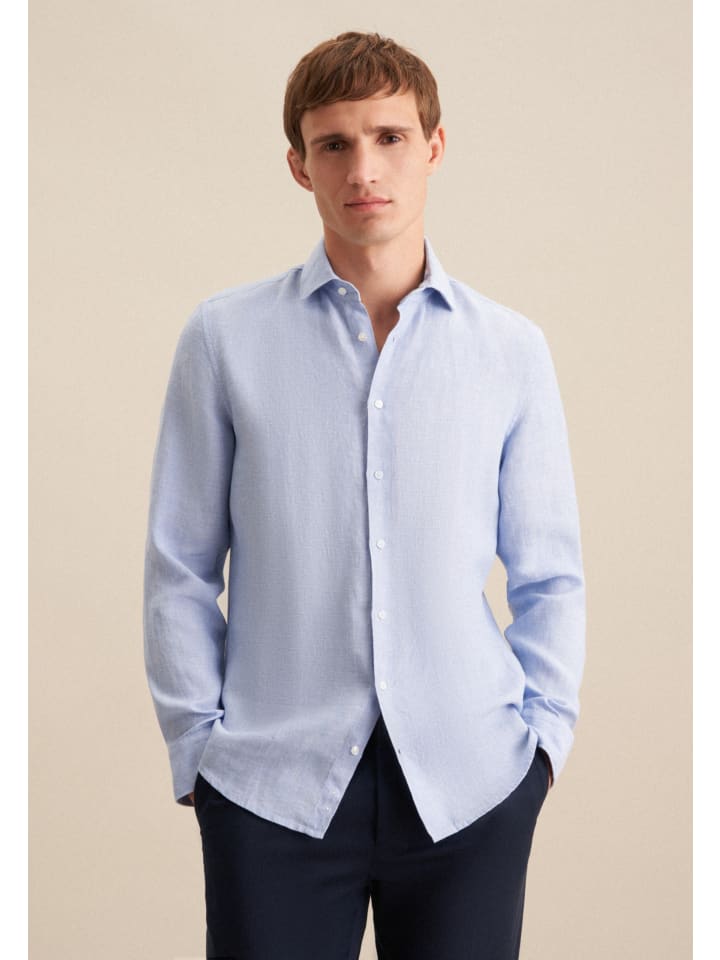 Рубашка Seidensticker, светло-синий
Рубашка Seidensticker, светло-синий