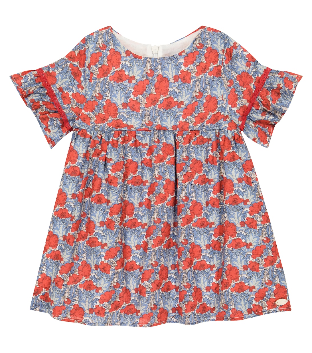 Детское хлопковое платье с цветочным принтом Tartine et Chocolat, Coquelicot
Детское хлопковое платье с цветочным принтом Tartine et Chocolat, Coquelicot