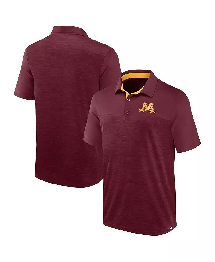 Мужская рубашка-поло Heather Maroon Minnesota Golden Gophers Classic Homefield Fanatics
Мужская рубашка-поло Heather Maroon Minnesota Golden Gophers Classic Homefield Fanatics