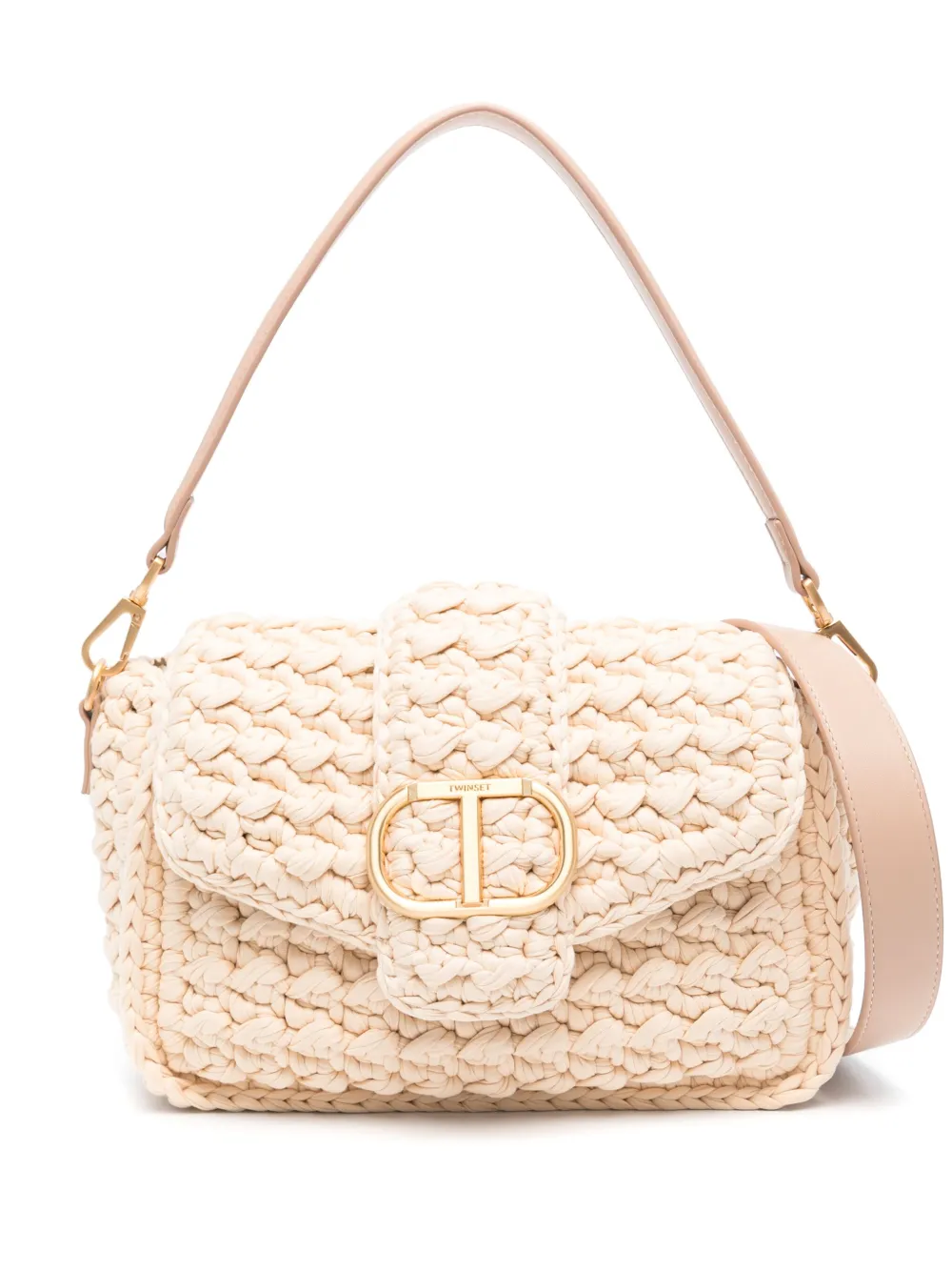 Сумка через плечо Amie в технике кроше Twinset, нейтральный
Сумка через плечо Amie в технике кроше Twinset, нейтральный