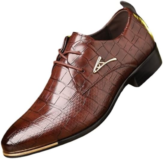 Мужские классические туфли оксфорды из натуральной кожи, роскошная обувь для деловых и формальных образов, премиальная формальная обувь для мужчин Hhhchpm, коричневый
Мужские классические туфли оксфорды из натуральной кожи, роскошная обувь для деловых и формальных образов, премиальная формальная обувь для мужчин Hhhchpm, коричневый