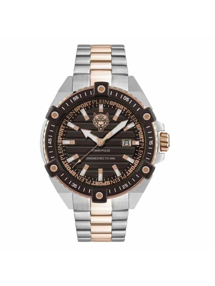 Plein Sport Мужские аналоговые часы серебристого цвета
Plein Sport Мужские аналоговые часы серебристого цвета