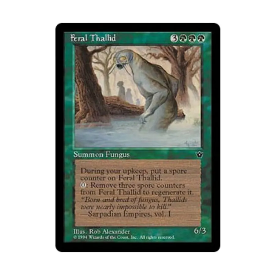 CCG Дикий Таллид (U3), MTG - Fallen Empires
CCG Дикий Таллид (U3), MTG - Fallen Empires