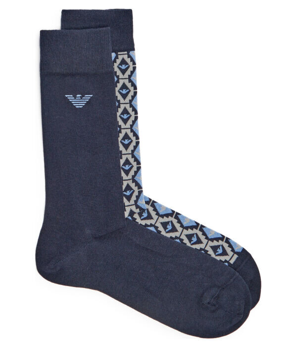 Носки Emporio Armani с узором, 2 пары
Носки Emporio Armani с узором, 2 пары