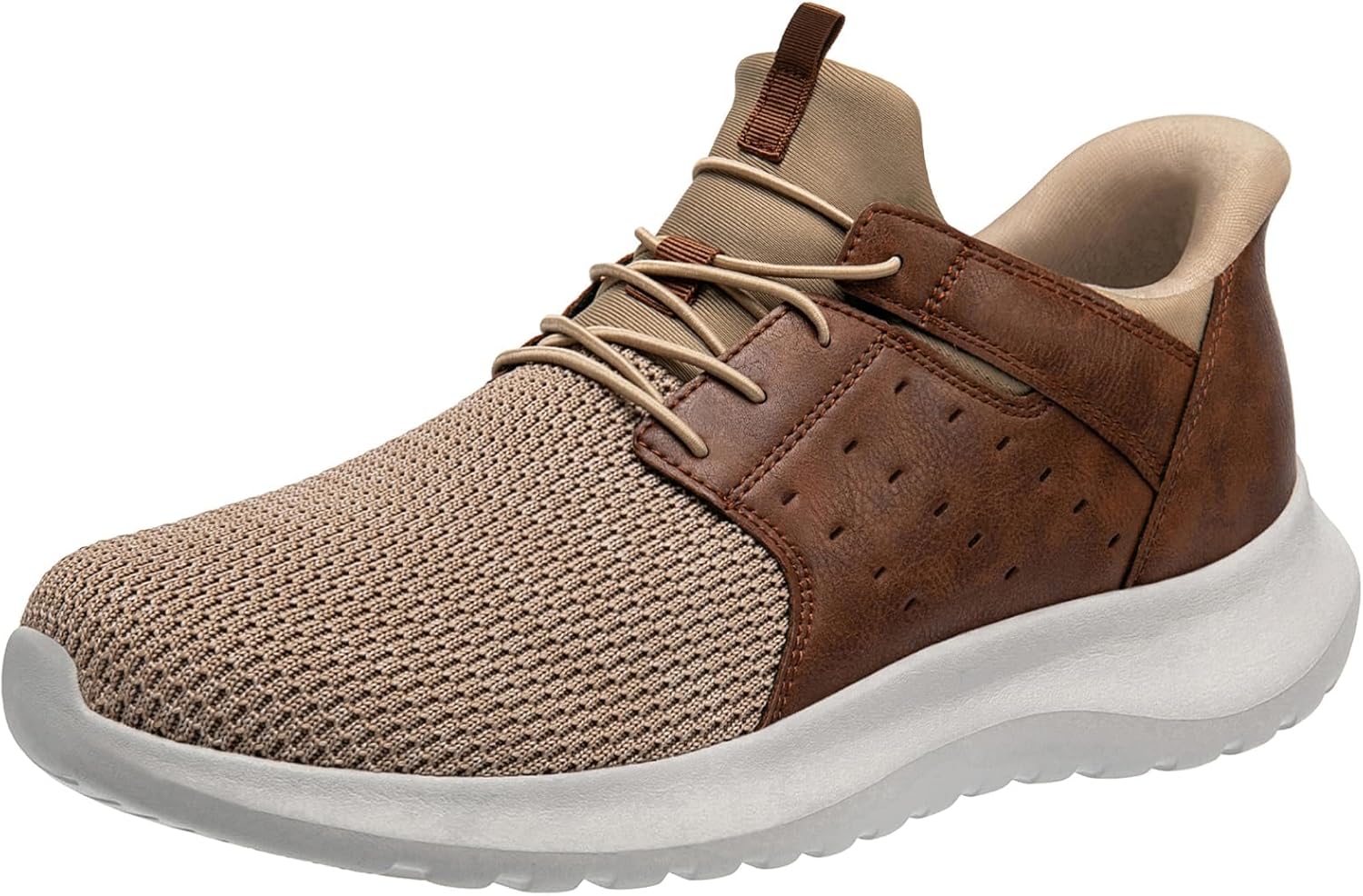 Мужские кроссовки без шнурков для ходьбы, повседневные, с поддержкой свода стопы, с памятью формы, сетчатые, легкая амортизация, модные, дышащие, стильные, черные, белые, кремовые, серые Boveshorn
Мужские кроссовки без шнурков для ходьбы, повседневные, с поддержкой свода стопы, с памятью формы, сетчатые, легкая амортизация, модные, дышащие, стильные, черные, белые, кремовые, серые Boveshorn