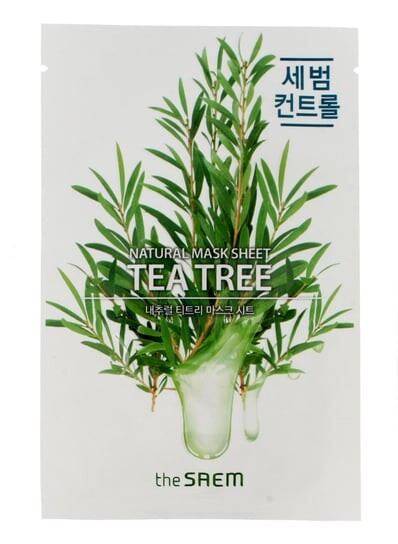 Тканевая маска «Чайное дерево», 21 мл The Saem, Natural Mask Sheet
Тканевая маска «Чайное дерево», 21 мл The Saem, Natural Mask Sheet