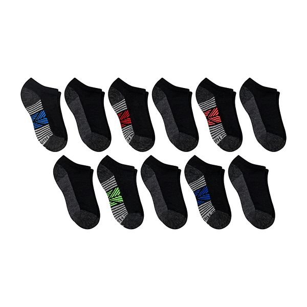 Носки Boys ultimate 11-pk double tough no-show Hanes, Black
Носки Boys ultimate 11-pk double tough no-show Hanes, Black