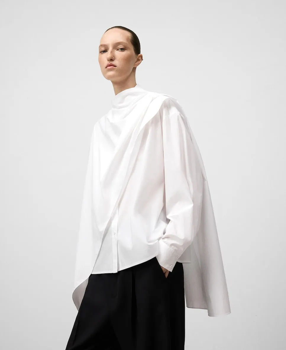 Женская рубашка с накидкой Adolfo Dominguez, белый
Женская рубашка с накидкой Adolfo Dominguez, белый