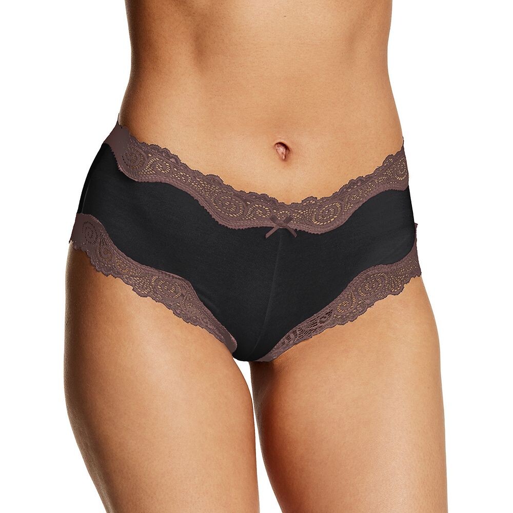 Нижнее белье-хипстер с низкой посадкой Maidenform 40837, цвет Black And Raisin
Нижнее белье-хипстер с низкой посадкой Maidenform 40837, цвет Black And Raisin