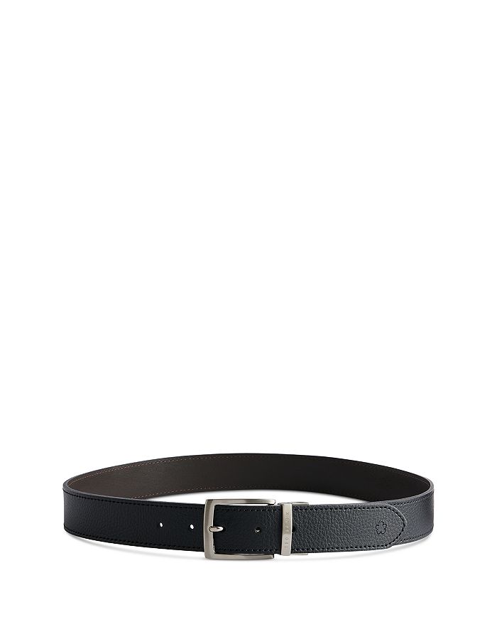 Мужской реверсивный кожаный ремень Breemer Ted Baker, черный
Мужской реверсивный кожаный ремень Breemer Ted Baker, черный