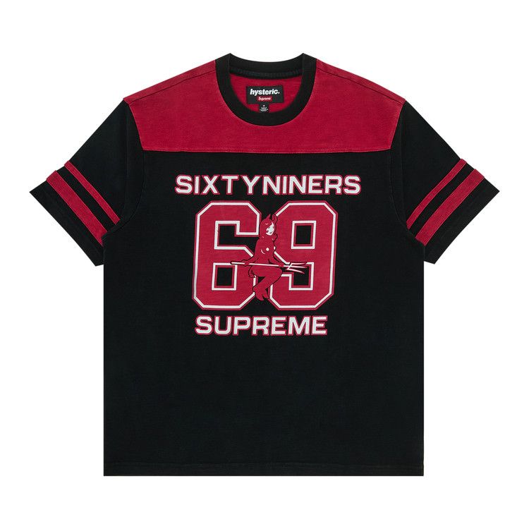 Топ Supreme x HYSTERIC GLAMOUR 69 Football Top, Black
Топ Supreme x HYSTERIC GLAMOUR 69 Football Top, Black