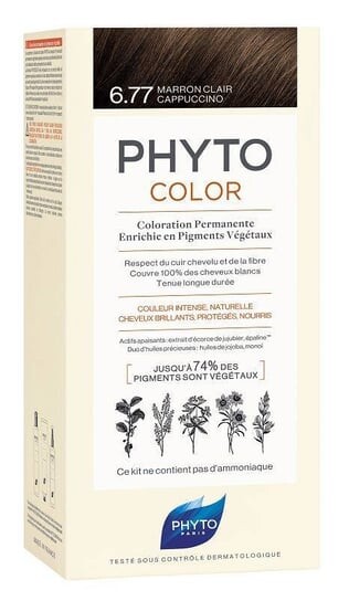 Пито - Краска для волос 6.77. Светло-коричневый капучино – 1 шт., Phyto
Пито - Краска для волос 6.77. Светло-коричневый капучино – 1 шт., Phyto