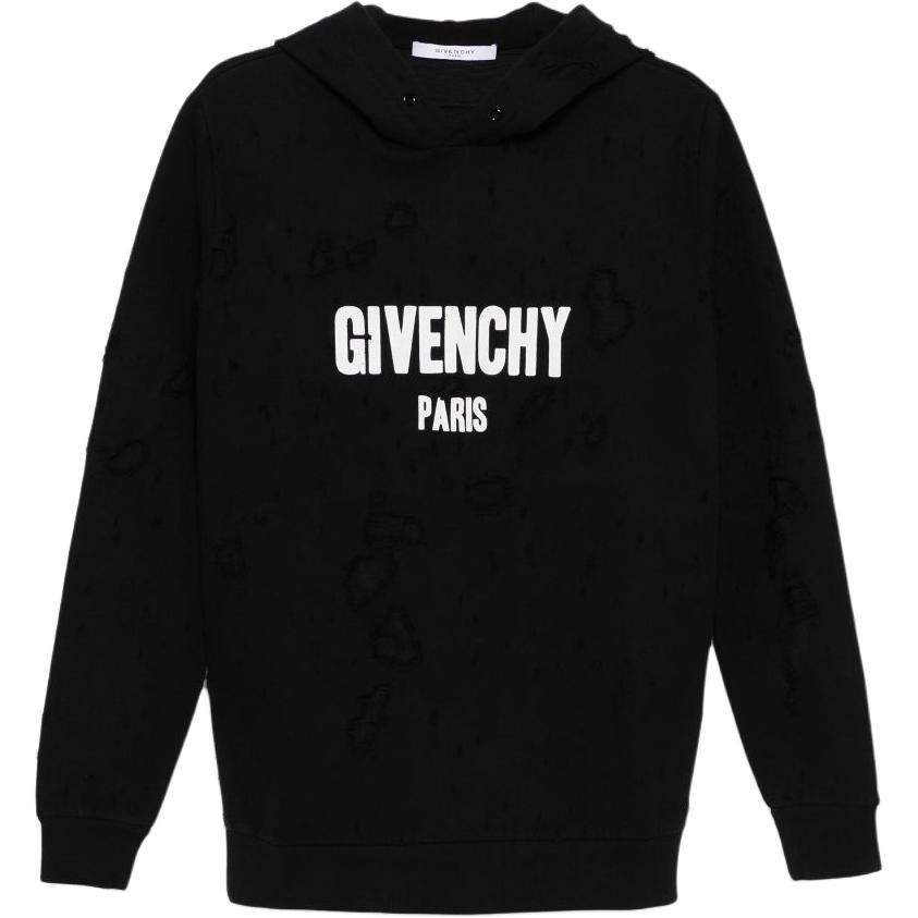 Худи с потертым логотипом Givenchy, черный
Худи с потертым логотипом Givenchy, черный