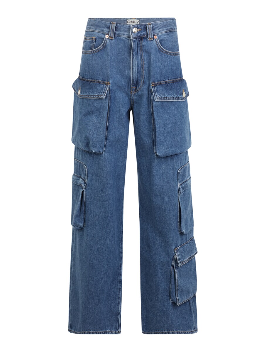 Джинсы карго свободного кроя ONLY Jamey, Blue Denim
Джинсы карго свободного кроя ONLY Jamey, Blue Denim