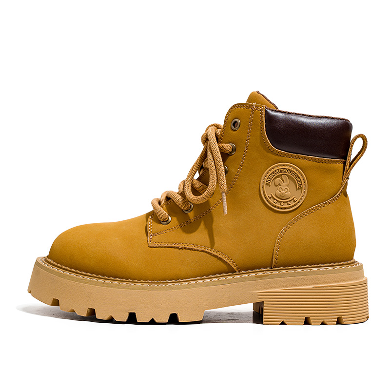 WEISHIBANGWEI Короткие нескользящие ботинки Martin, мужские, желтые
WEISHIBANGWEI Короткие нескользящие ботинки Martin, мужские, желтые