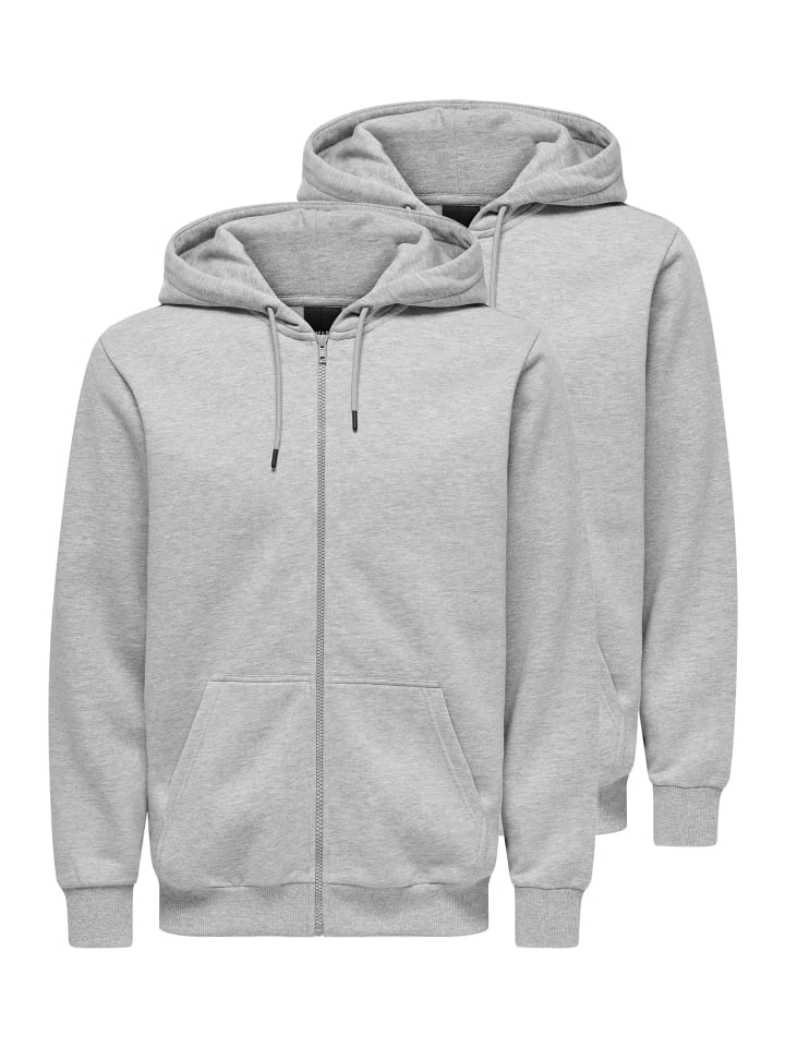 Толстовка/худи Ceres светло-серого цвета ONLY & SONS
Толстовка/худи Ceres светло-серого цвета ONLY & SONS