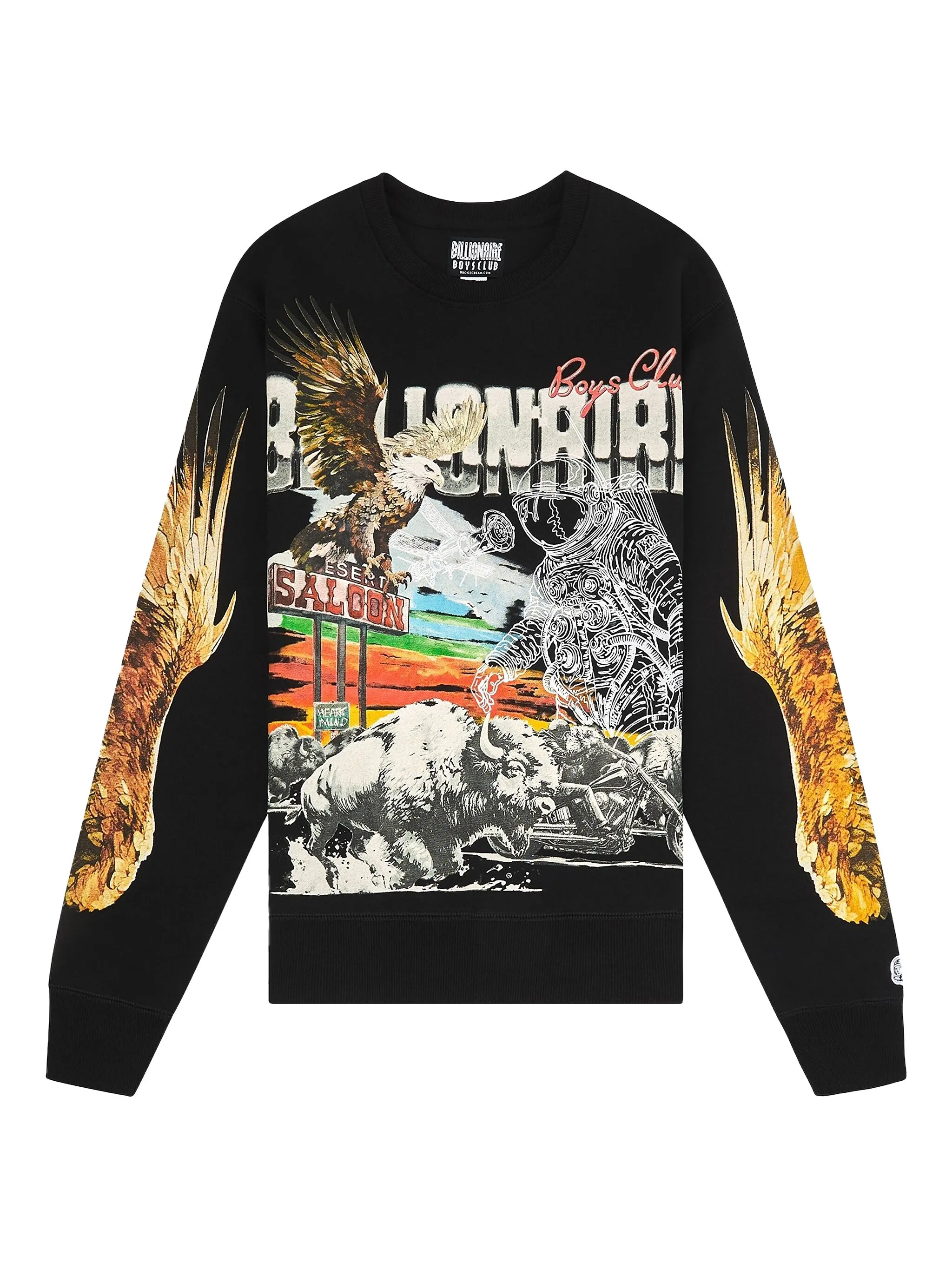 Толстовка с графичным узором Billionaire Boys Club, черный
Толстовка с графичным узором Billionaire Boys Club, черный