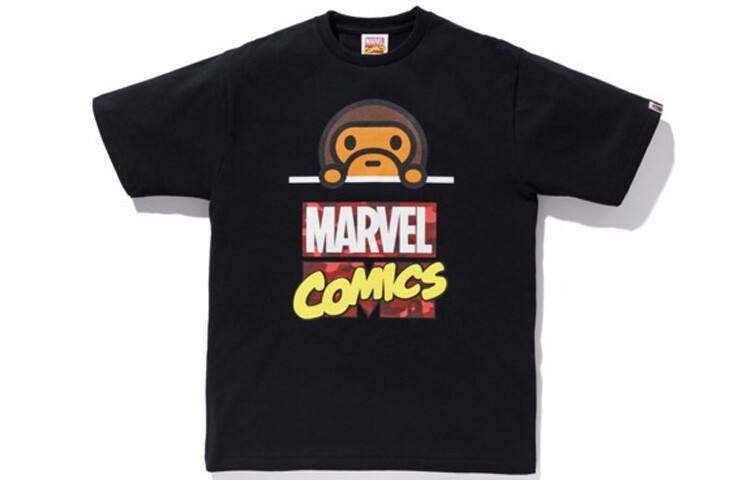 Футболка Marvel X Bape для мужчин A Bathing Ape, черный
Футболка Marvel X Bape для мужчин A Bathing Ape, черный