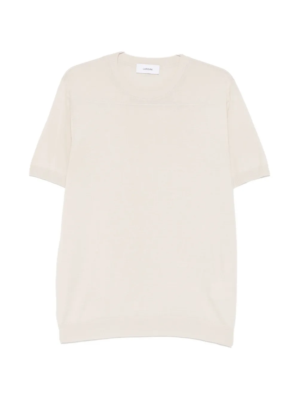Футболка с круглым вырезом и короткими рукавами Lardini, бежевый
Футболка с круглым вырезом и короткими рукавами Lardini, бежевый