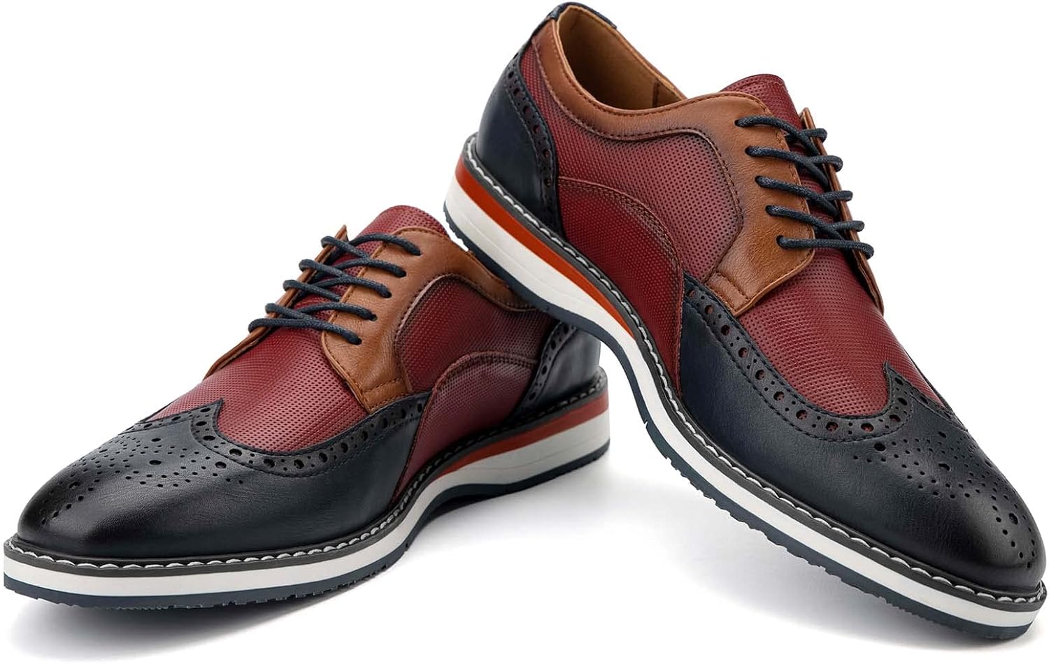 Мужские оксфорды JITAI, легкая модная обувь с крыльями-броугами и шнуровкой, Color/01
Мужские оксфорды JITAI, легкая модная обувь с крыльями-броугами и шнуровкой, Color/01