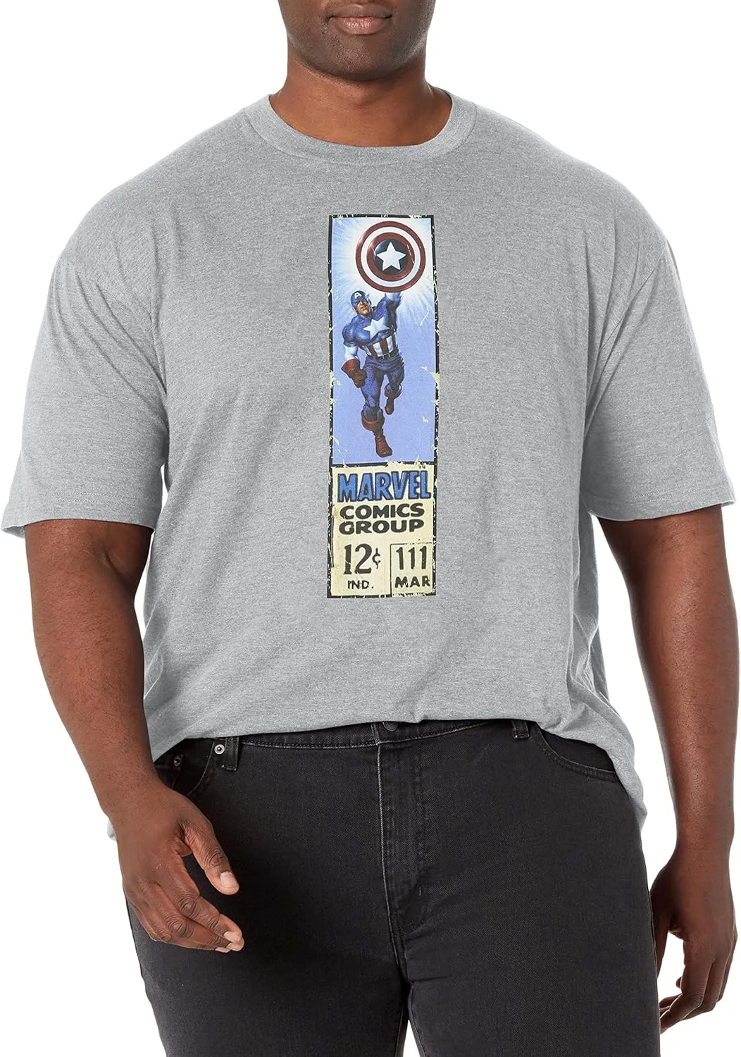 Футболка Marvel Big & Tall Classic Cap Label
Футболка Marvel Big & Tall Classic Cap Label
