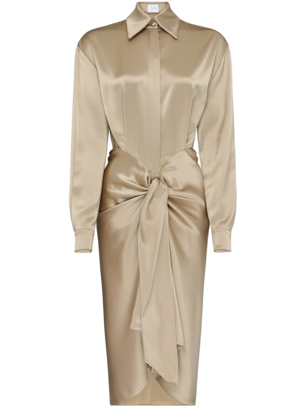 Атласное платье Galvan, нейтральный
Атласное платье Galvan, нейтральный