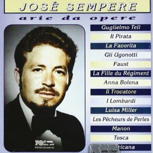 CD диск Sempere / Rossini / Verdi / Fores / Estevez: Jose Sempere
CD диск Sempere / Rossini / Verdi / Fores / Estevez: Jose Sempere
