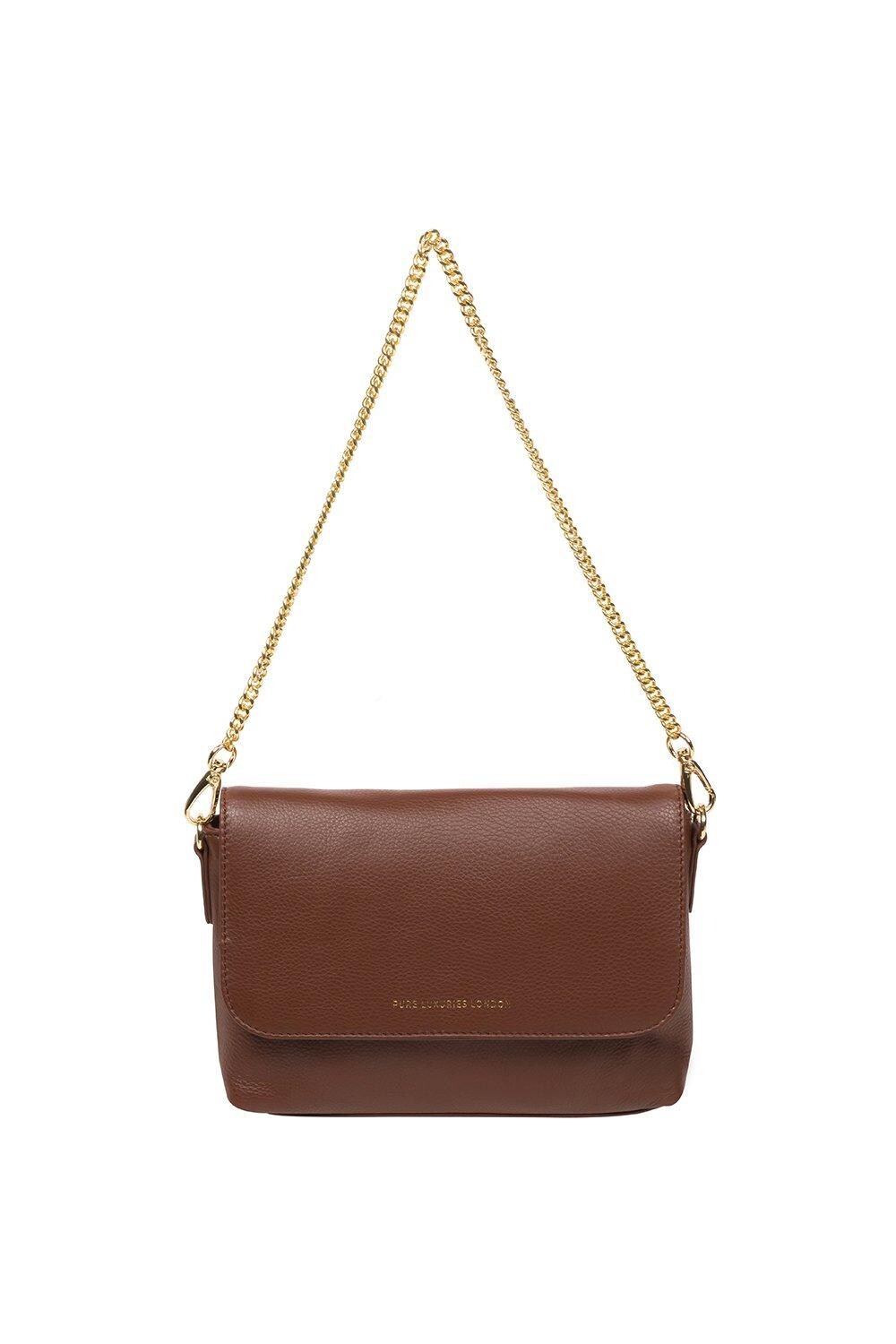 Клатч из кожи наппа 'Jazmine' Pure Luxuries London, коричневый 
Клатч из кожи наппа 'Jazmine' Pure Luxuries London, коричневый