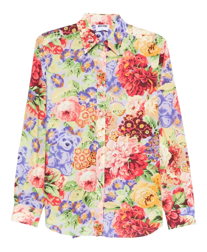 Блузка с цветочным узором Moschino, мультиколор
Блузка с цветочным узором Moschino, мультиколор