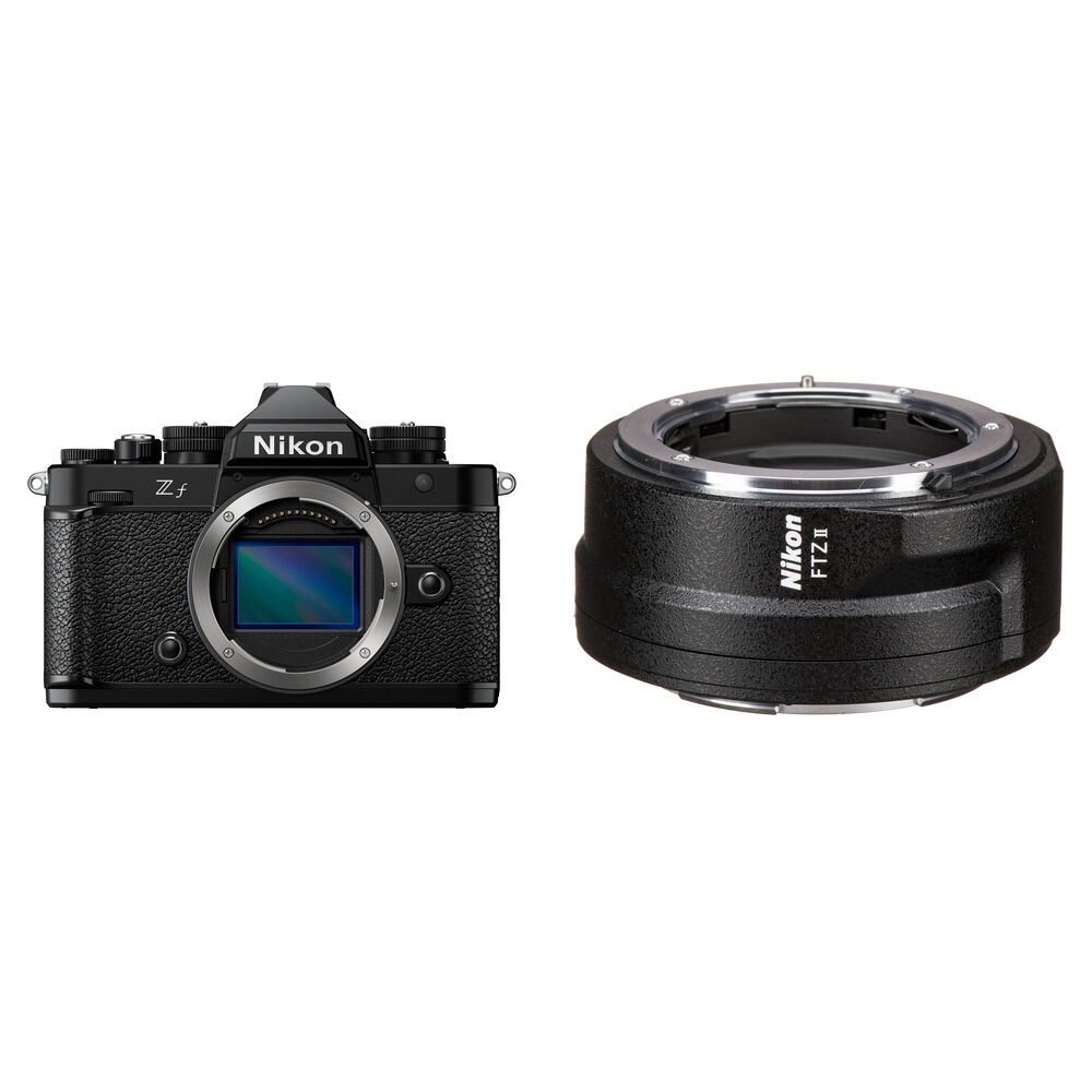 Беззеркальная камера Nikon Zf Mirrorless Camera with FTZ II Mount Adapter Kit
Беззеркальная камера Nikon Zf Mirrorless Camera with FTZ II Mount Adapter Kit